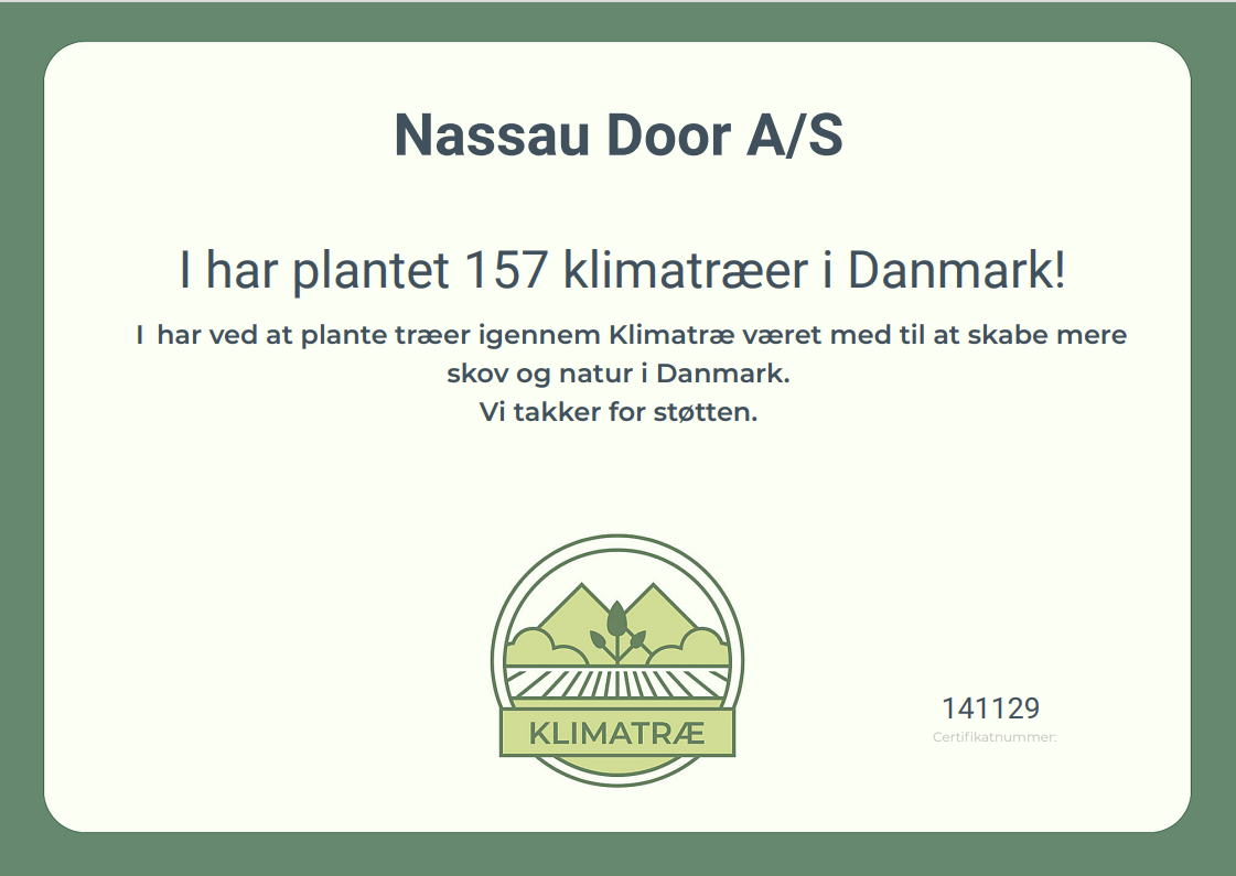 NASSAU planter træer