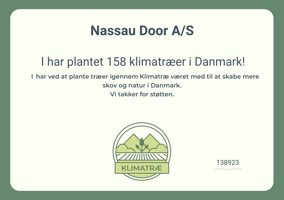 NASSAU planter træer