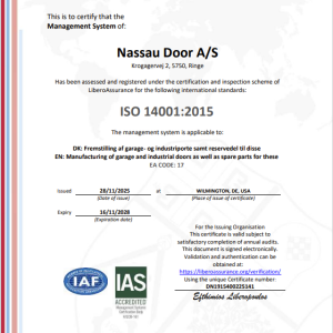 ISO Certifikat